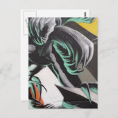 Moderne art 2015-12-30-01 briefkaart (Voorkant / Achterkant)