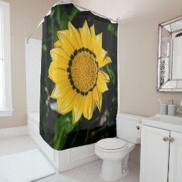Moderne Art Flower Design Shower-gordijn Douchegordijn