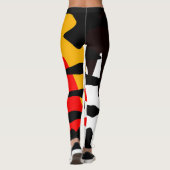 Moderne Art Leggings 4 Nationale Kunstmatige Leggi (Achterkant)
