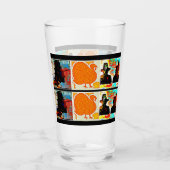 Moderne Art Thanksgiving Glas (Voorkant)