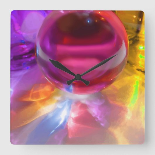 Moderne Art Wall-klokken Vierkante Klok (Voorkant)