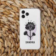 Moderne Artistieke Gepersonaliseerde Bloem Mobiele