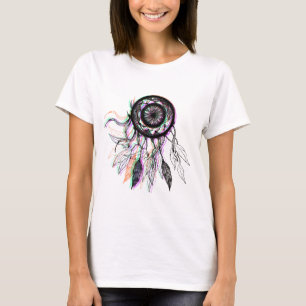Moderne artistieke Native American Dreamweaver T-shirt