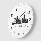 Moderne Atlanta Georgia gestileerde skyline Grote Klok (Hoek)