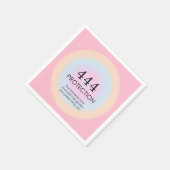 Moderne Aura Angel-nummers 444 Servet (Hoek)