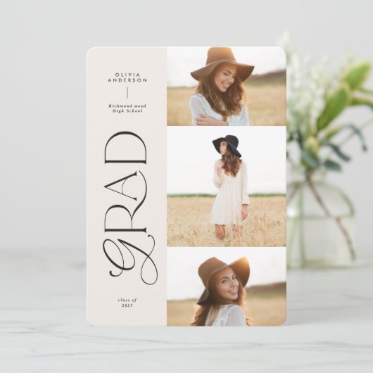 Moderne aura roze, kleurrijke typografie multi-fot (Staand voorkant)