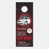 Moderne Auto Wash Auto Detailing Automobiel Wassen (Voorkant)