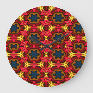 Moderne Autochtone Américain 4 Horloge