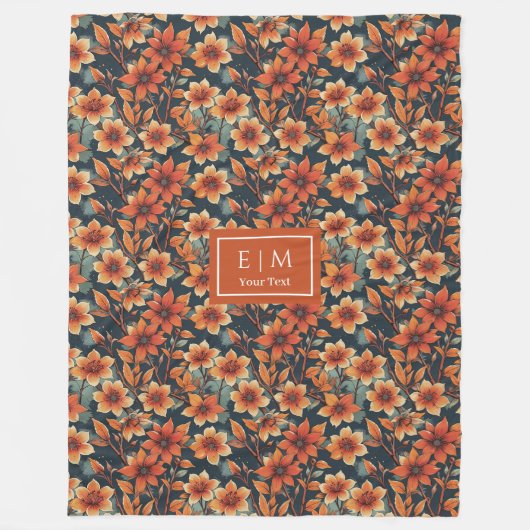 Moderne automne fleurs en terre cuite couverture v (Devant)