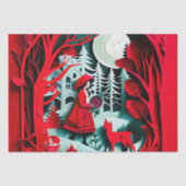 Moderne Aziatische Vrouw Decoupage Tissuepapier (Voorkant)