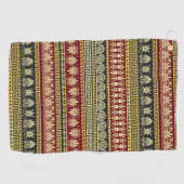 Moderne Azteek Golfhanddoek (Horizontaal)