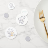 Moderne Baby olifant Unisex Baby shower Confetti (Groep)