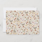 Moderne Baby shower game Kaart (Achterkant)