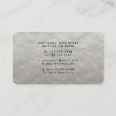 Moderne bakken- en koelapparatuur visitekaartje (Achterkant)