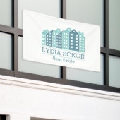 Moderne Banner voor onroerend goed (Buitenkant Gebouw)