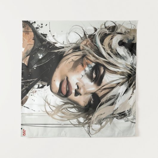 Moderne Bardot Wandkleed (Voorkant (horizontaal))