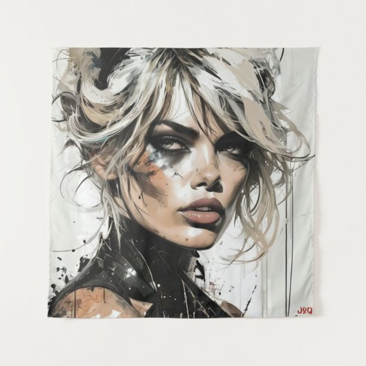 Moderne Bardot Wandkleed (Voorkant)