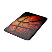 Moderne Basketball Sport Ball Skin Textern Pattern Badmat (Gekanteld)