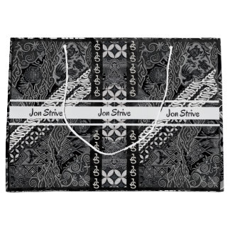 Moderne BATIK Patroon Groot Cadeauzakje