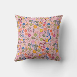 Moderne Batik Roze Schaduw Kussen