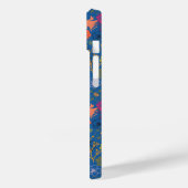 Moderne Batik Victoria Blauw Case-Mate iPhone Case (Achterkant / Links)