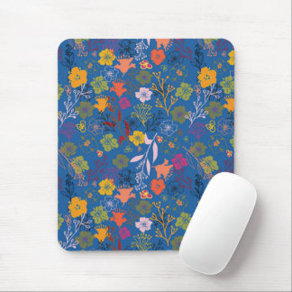 Moderne Batik Victoria Blauw Muismat