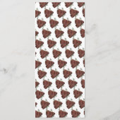 Moderne BBQ Grill Steak Restaurant Menu (Achterkant)