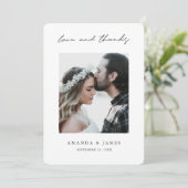 Moderne Bedankt en liefdesfoto's Borders Wedding (Staand voorkant)