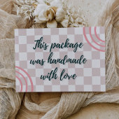 Moderne Bedankt voor uw aankoop Kaart