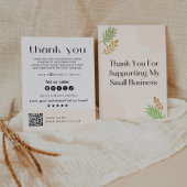 Moderne Bedankt voor uw aankoop Kaart