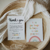 Moderne Bedankt voor uw aankoop Kaart