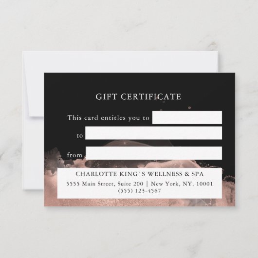 MODERNE BEDRIJFSVERKLARING (Achterkant)