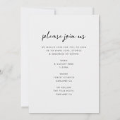 Moderne begrafenis | Herdenking van de levensdenkb Kaart (Achterkant)