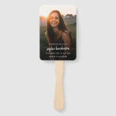 Moderne begrafenis | Orde van de Dag van het Leven Handwaaier (Voorkant)