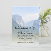 Moderne begrafenis | Viering van de bergen van het Kaart (Staand voorkant)