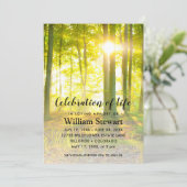 Moderne begrafenis | Viering van de zonsondergang Kaart (Staand voorkant)