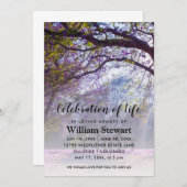 Moderne begrafenis | Viering van het leven Kaart (Voorkant / Achterkant)