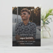 Moderne begrafenis | Viering van het Life-programm Programma (Staand voorkant)