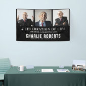 Moderne begrafenisfotocollage | Viering van het le Spandoek (Beurs)