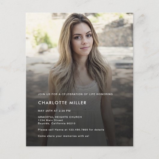 Moderne begroting Foto's - viering van de uitnodig (Voorkant)