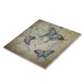 Moderne  behangselpapier, flessenvlinders tegeltje (Zijkant)