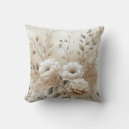Moderne beige bloemen 11 kussen