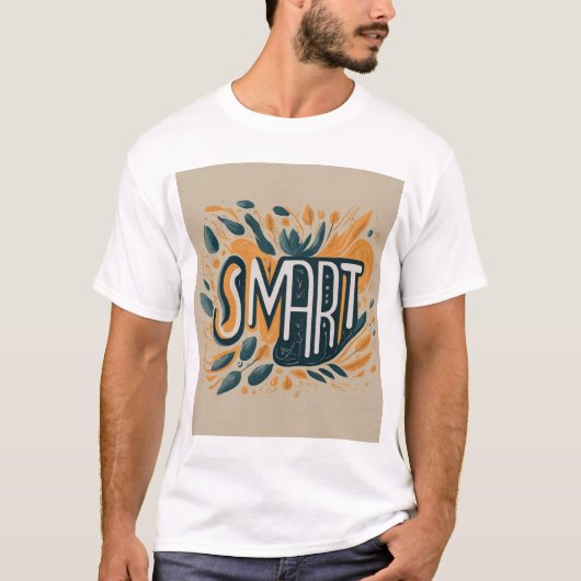 Moderne belettering opnieuw gedefinieerd t-shirt (Voorkant)