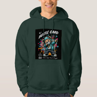 Moderne beren design hoodie