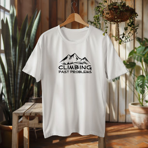 Moderne bergwandel T-shirt voor reizen