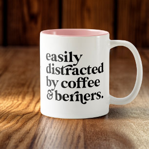 Moderne Berner Sennenhond Tweekleurige Koffiemok