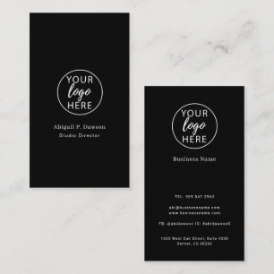 Moderne Beroeps Contact Merk Lay-out Thema Visitekaartje
