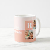 Moderne Best Friends Photo Café Mug (Devant droit)