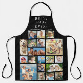 Moderne BESTE DAD OOIT 19 Fotocollage Custom Schort (Voorkant)