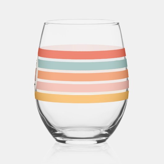 Moderne beste Gigi ooit Schattigee Retro oma Wijnglas Zonder Voet (Links)